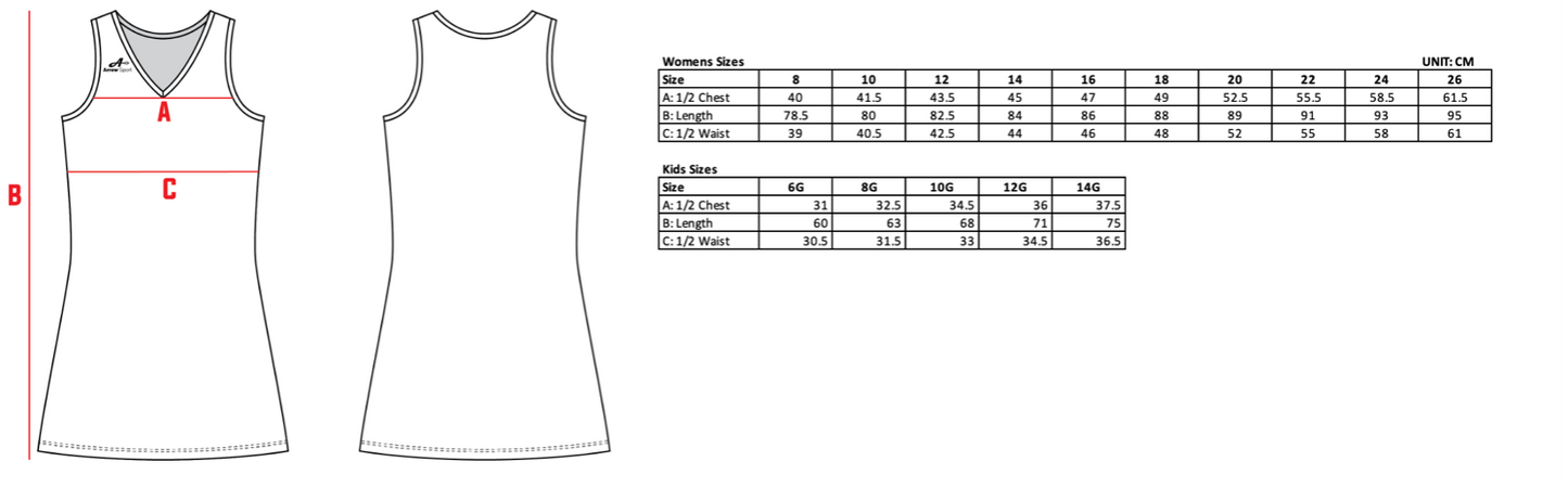 Shiloh Netball Dress