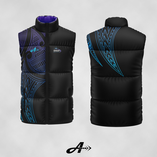 Shiloh Sports Club Reversible Puffer Vest