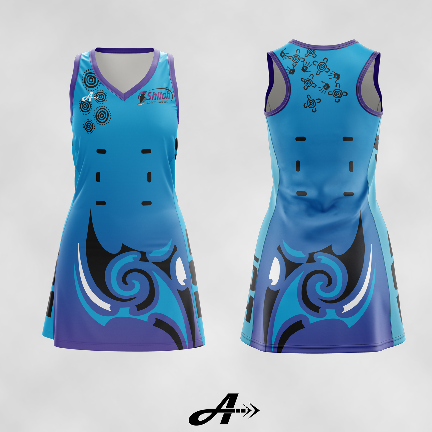 Shiloh Sports Club Netball Dress – Arrow Sport